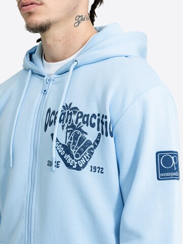 Veste de survêtement 'Tofino' Ocean Pacific en bleu