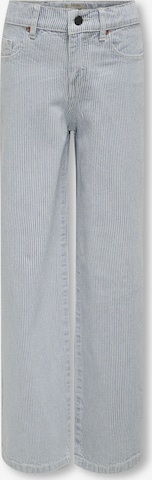 KIDS ONLY Wide leg Jeans in Blauw: voorkant