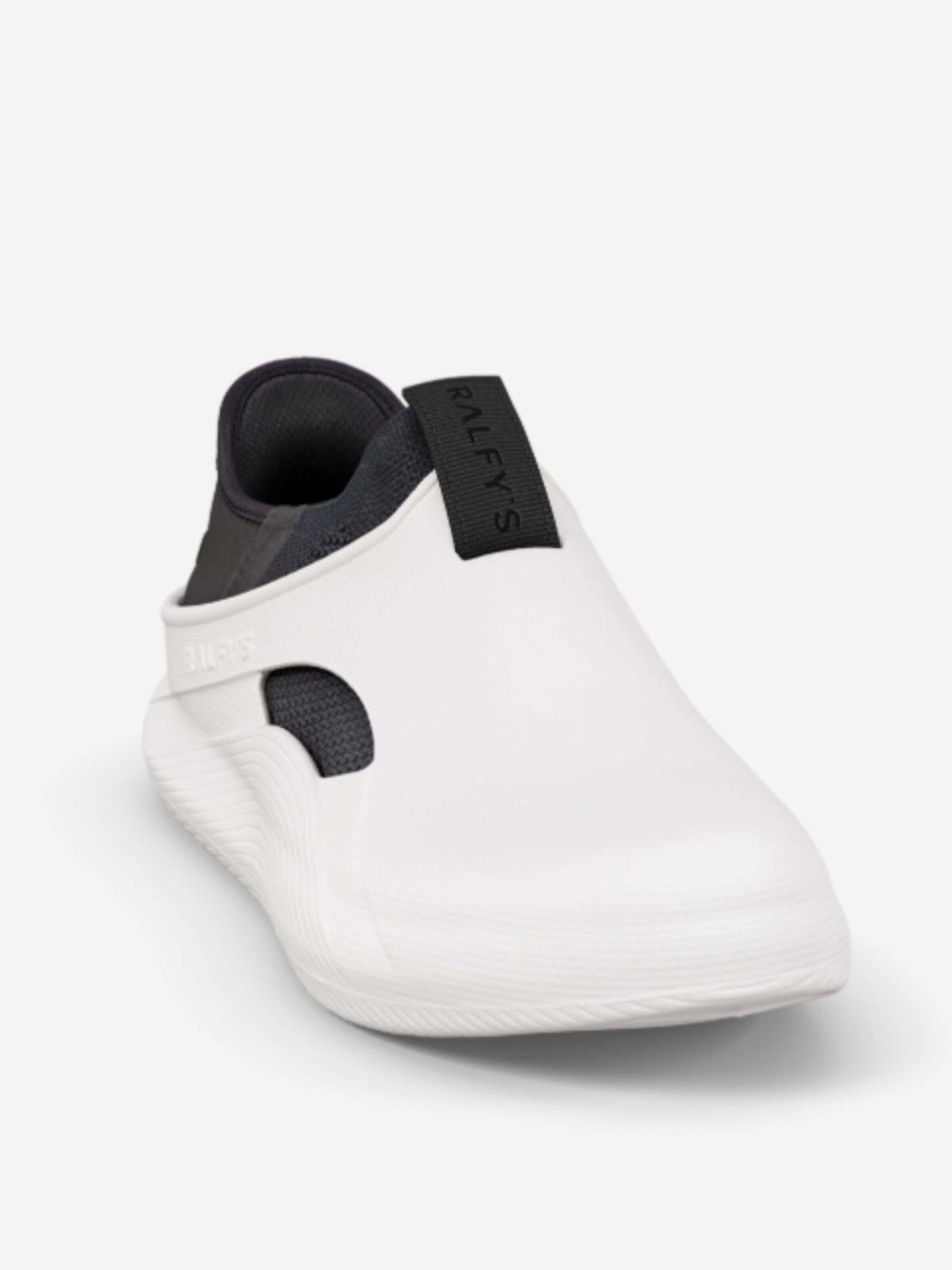 RALFY'S Classic Flats 'N1 Combo' in Grey: front