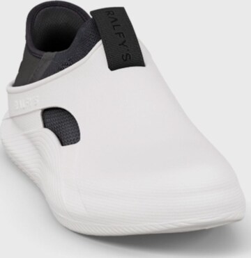 RALFY'S Classic Flats 'N1 Combo' in Grey: front