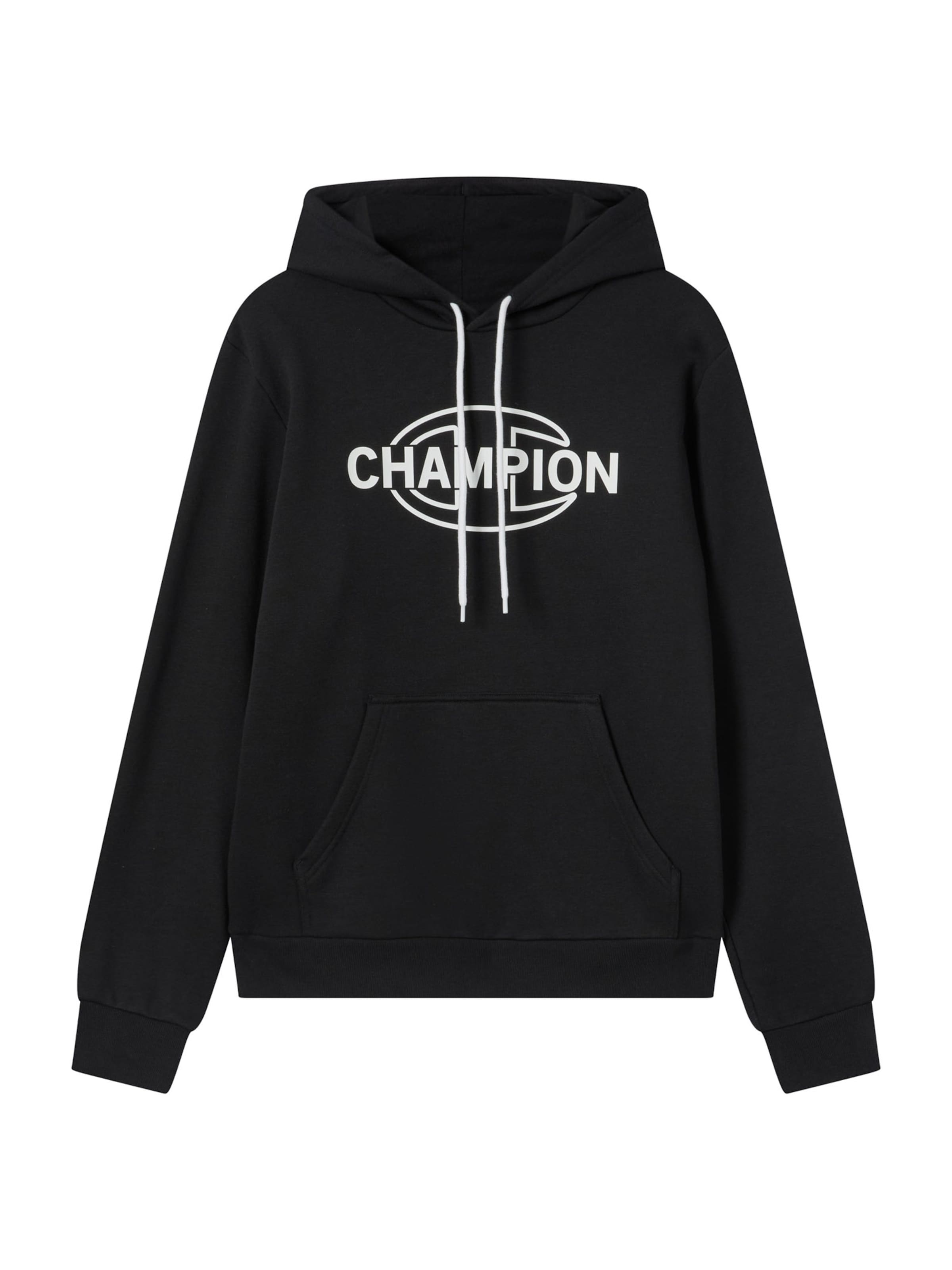 Sweat-shirt Champion Authentic Athletic Apparel en noir : devant