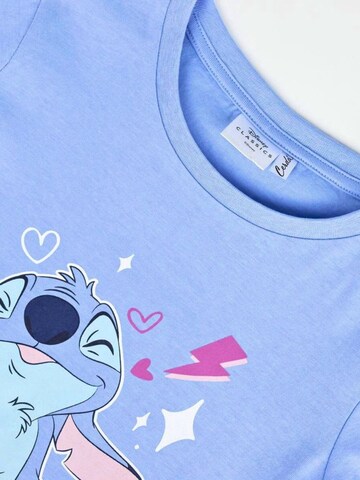 Cerdá Nachtkledij 'Disney Stitch Pyjama Girls Set' in Blauw