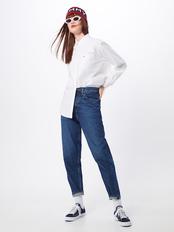 Tommy Jeans Bluza | bela barva