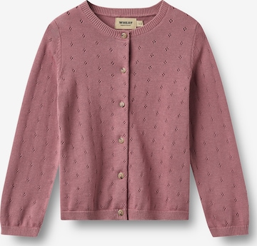 WHEAT Knit Cardigan 'Maia' in Pink: front
