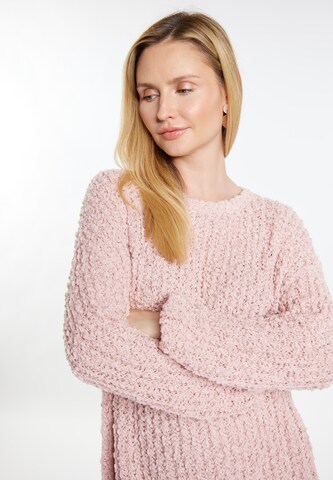 usha WHITE LABEL - Pullover 'Lynnea' em rosa