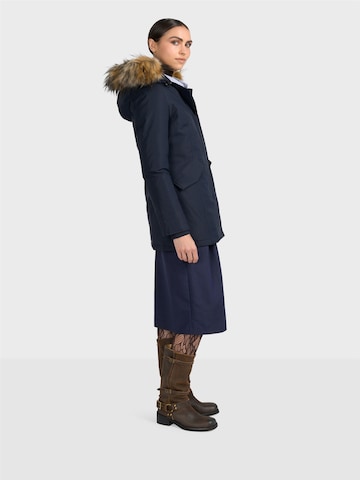 Canadian Classics - Casaco de inverno 'Fundy Bay' em azul: lateral