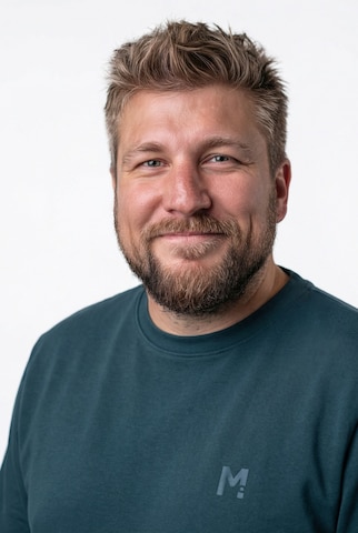 Men Plus Sweatshirt in Groen