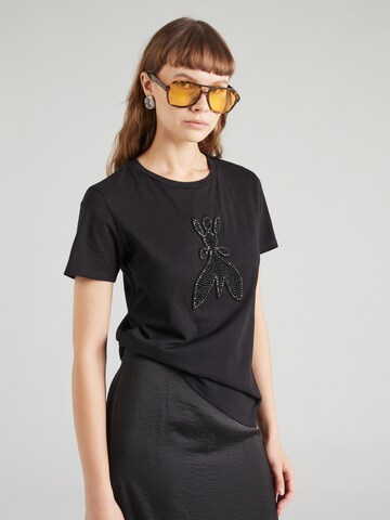 T-shirt PATRIZIA PEPE en noir : devant