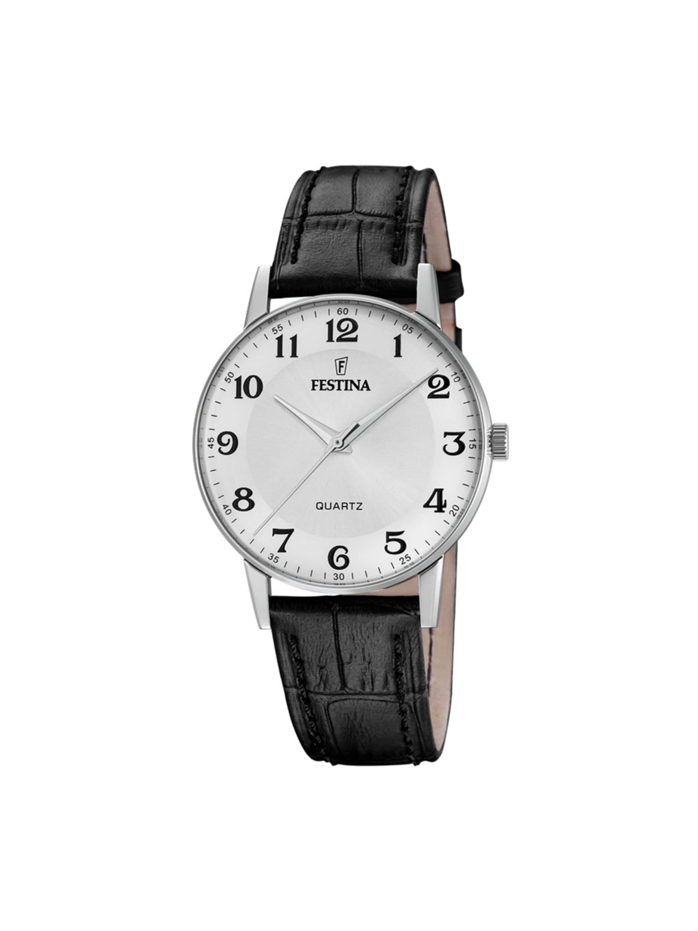 Montre à affichage analogique FESTINA en blanc : devant