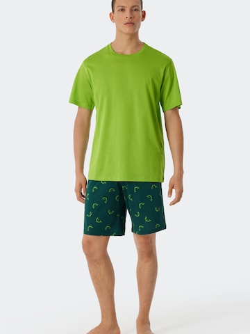 SCHIESSER Onderhemd 'Mix & Relax' in Groen