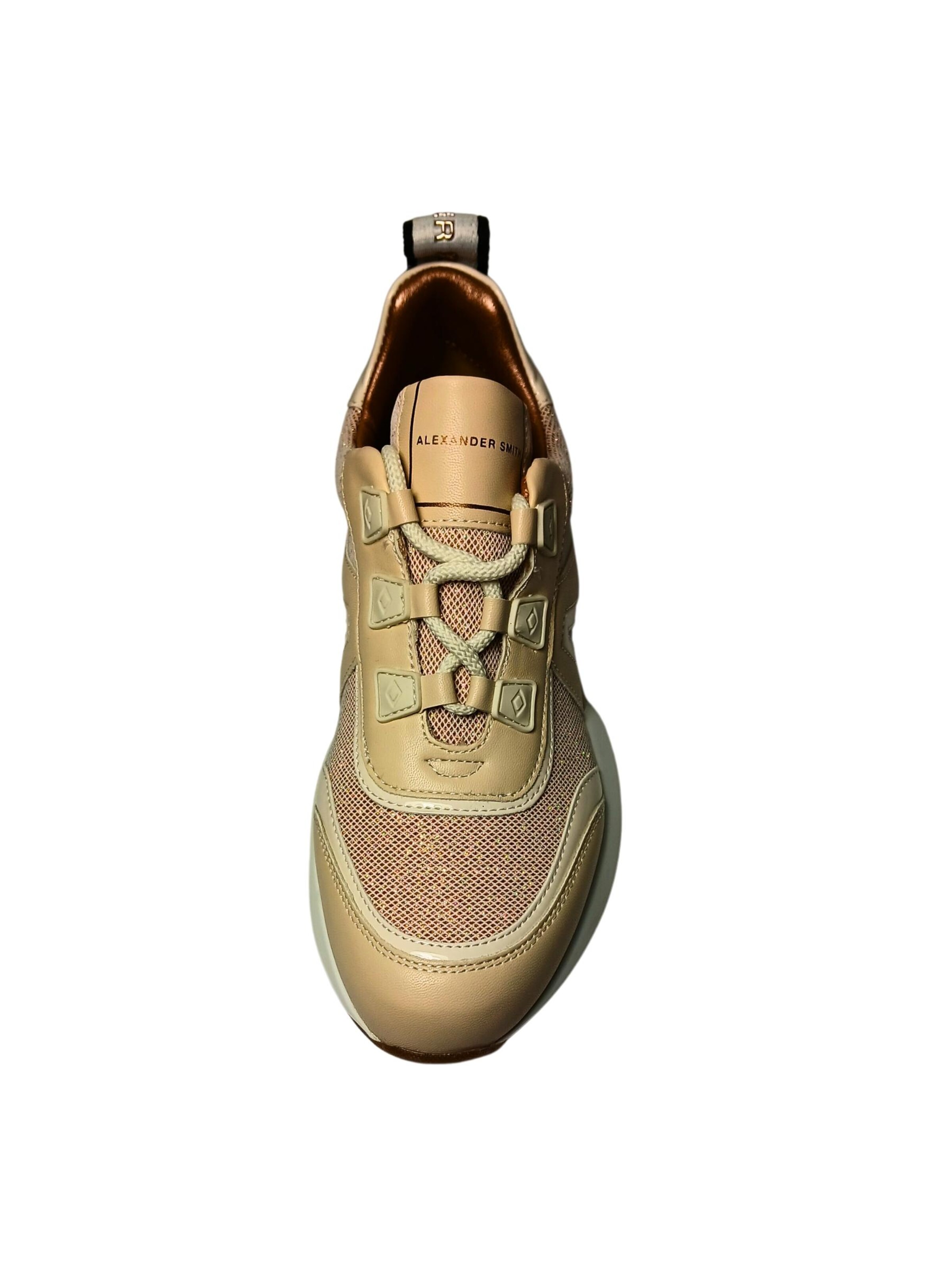 Sneaker bassa di Alexander Smith in beige