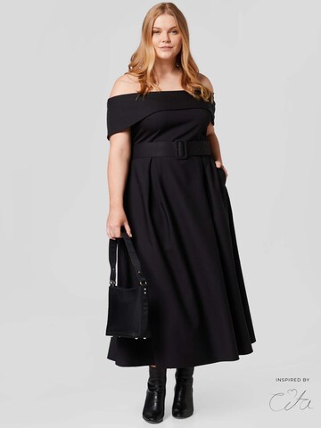Guido Maria Kretschmer Curvy Collection Dress 'Chinara' in Black