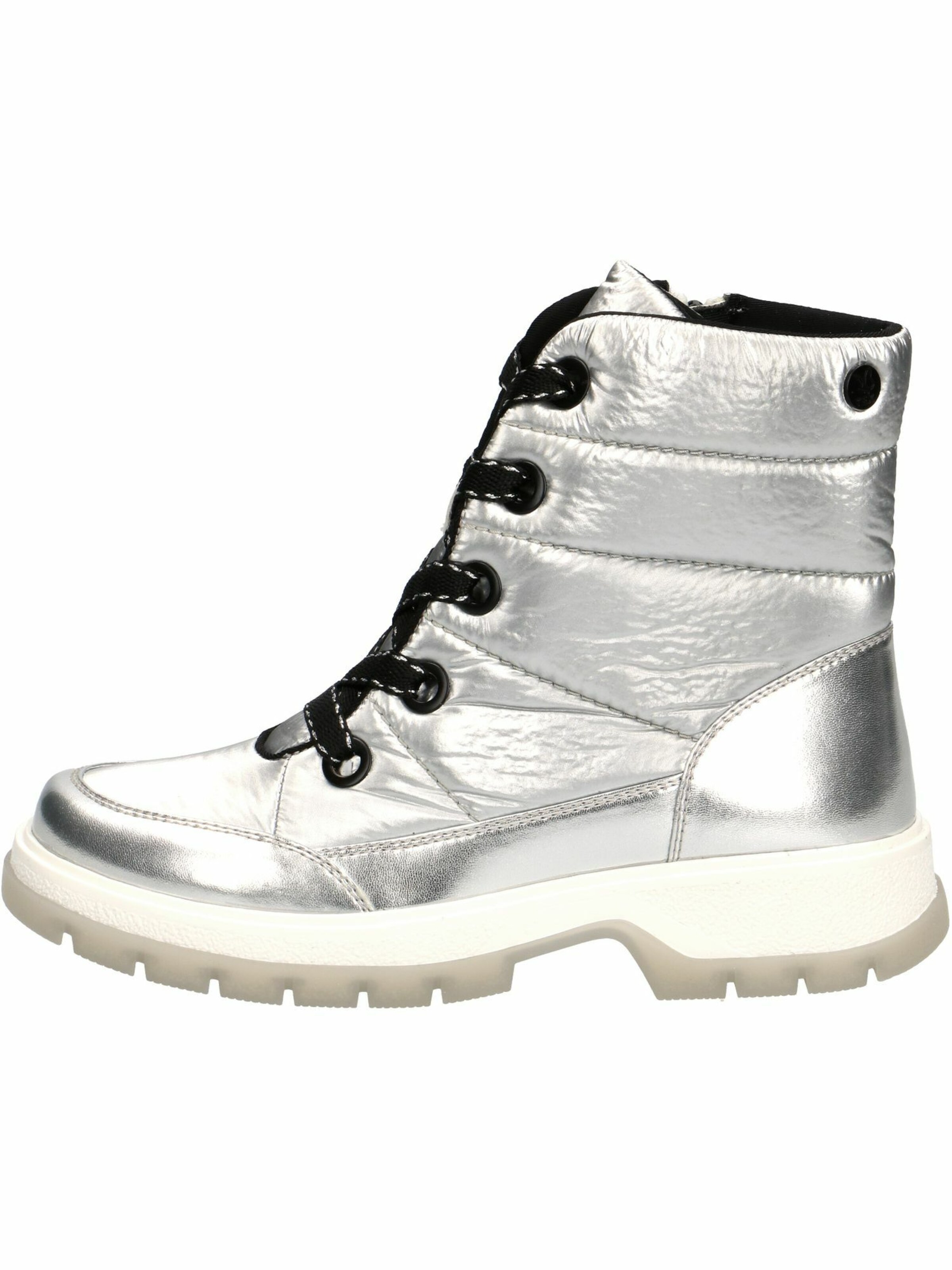 Frauen Stiefeletten CAPRICE Schnürstiefel in Silber - EQ65935 Frauen Stiefeletten CAPRICE Schnürstiefel in Silber - EQ65935
