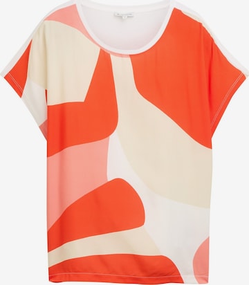 TOM TAILOR Shirt in Red: front