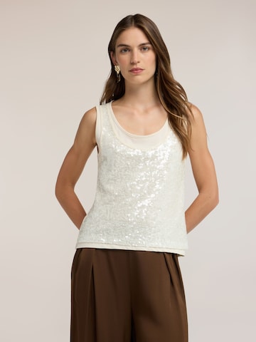 MOTIVI - Top en beige