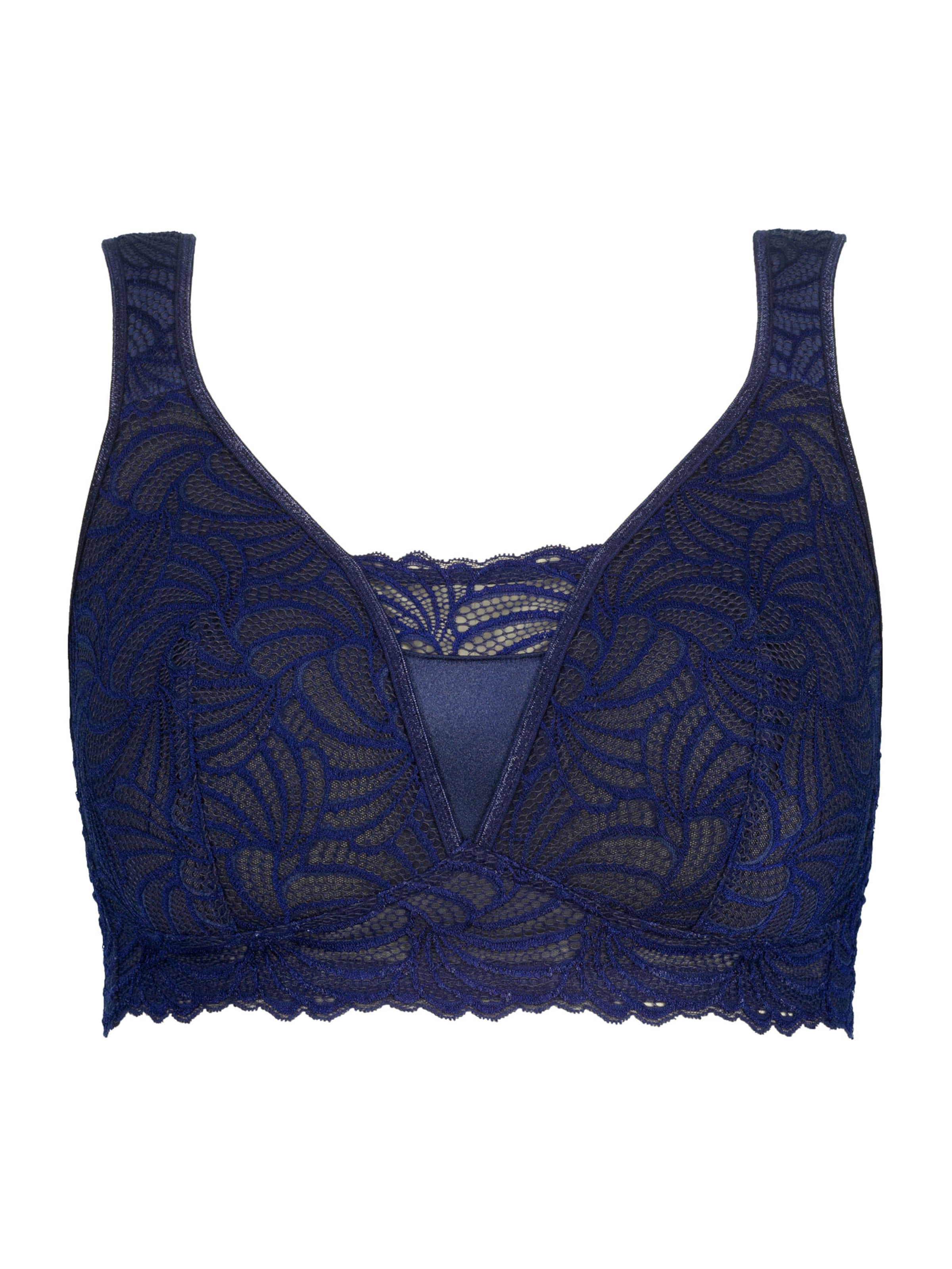 Ulla Popken Bra in Blue: front