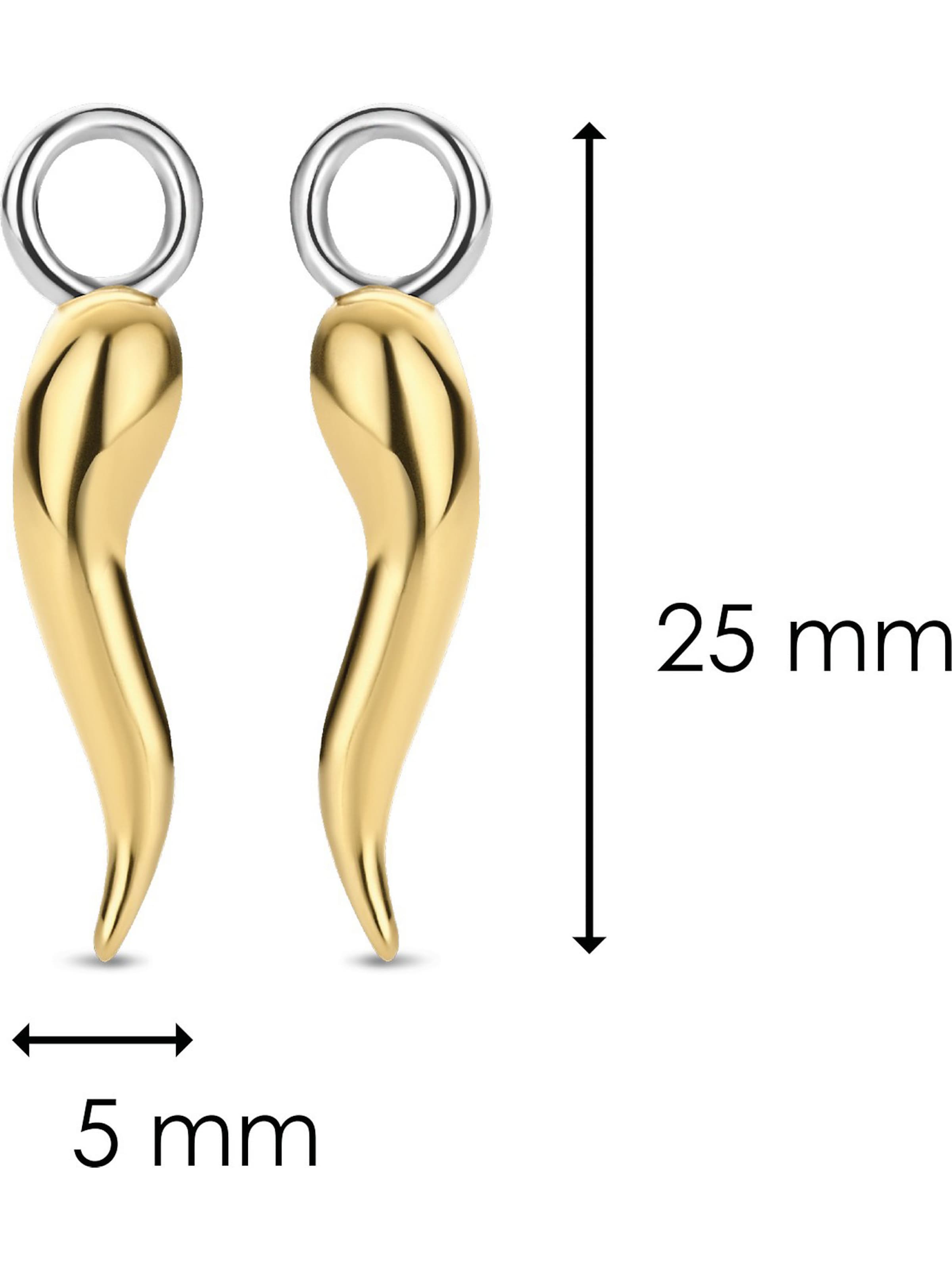 Ti Sento Milano Ohr Charms in Gold