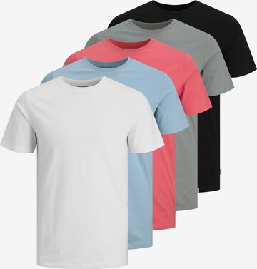 T-Shirt 'Essentials' JACK & JONES en mélange de couleurs : devant