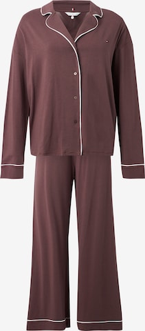 Pyjama 'Essential' TOMMY HILFIGER en violet : devant