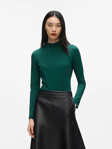T-shirt Karl Lagerfeld en vert : devant