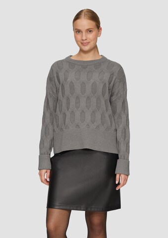 Pull-over s.Oliver en gris : devant