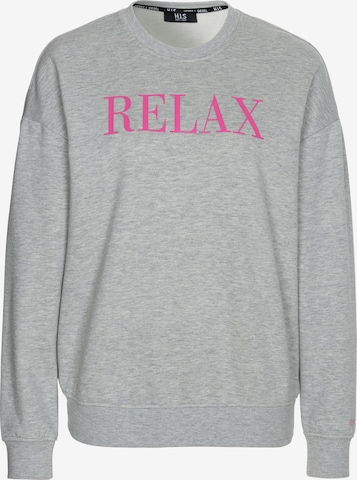 H.I.S Sweatshirt in Grey: front