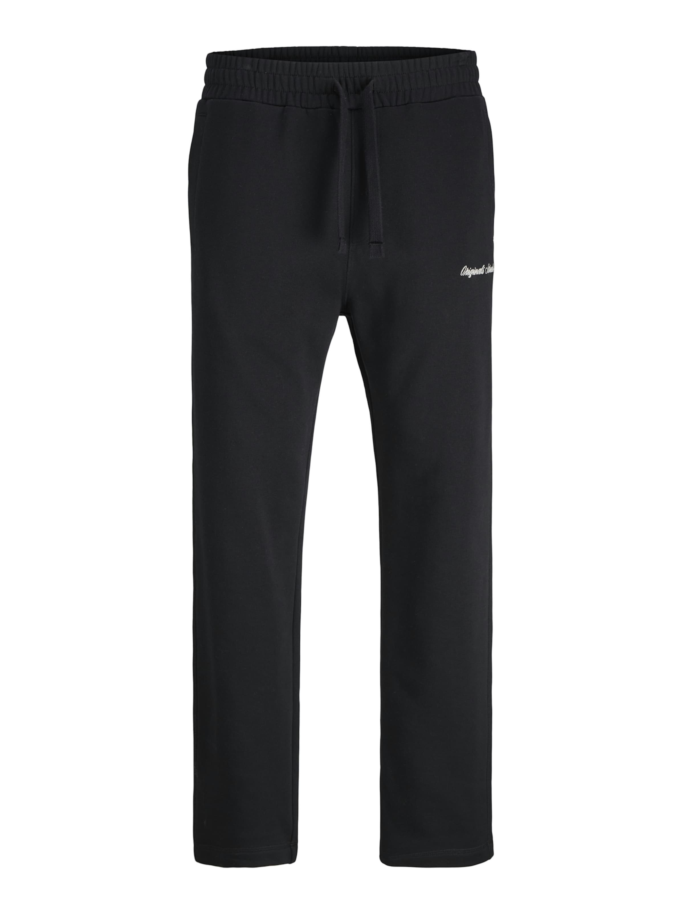Jack & Jones Junior Regular Hose in Schwarz: Vorderseite