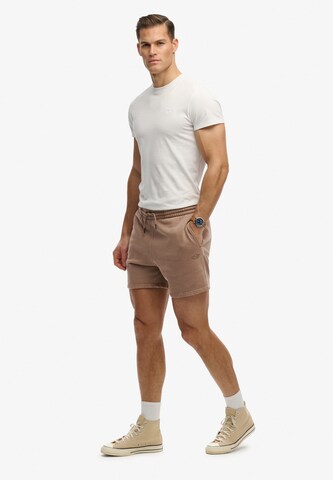 Loosefit Pantalon Superdry & Co en marron