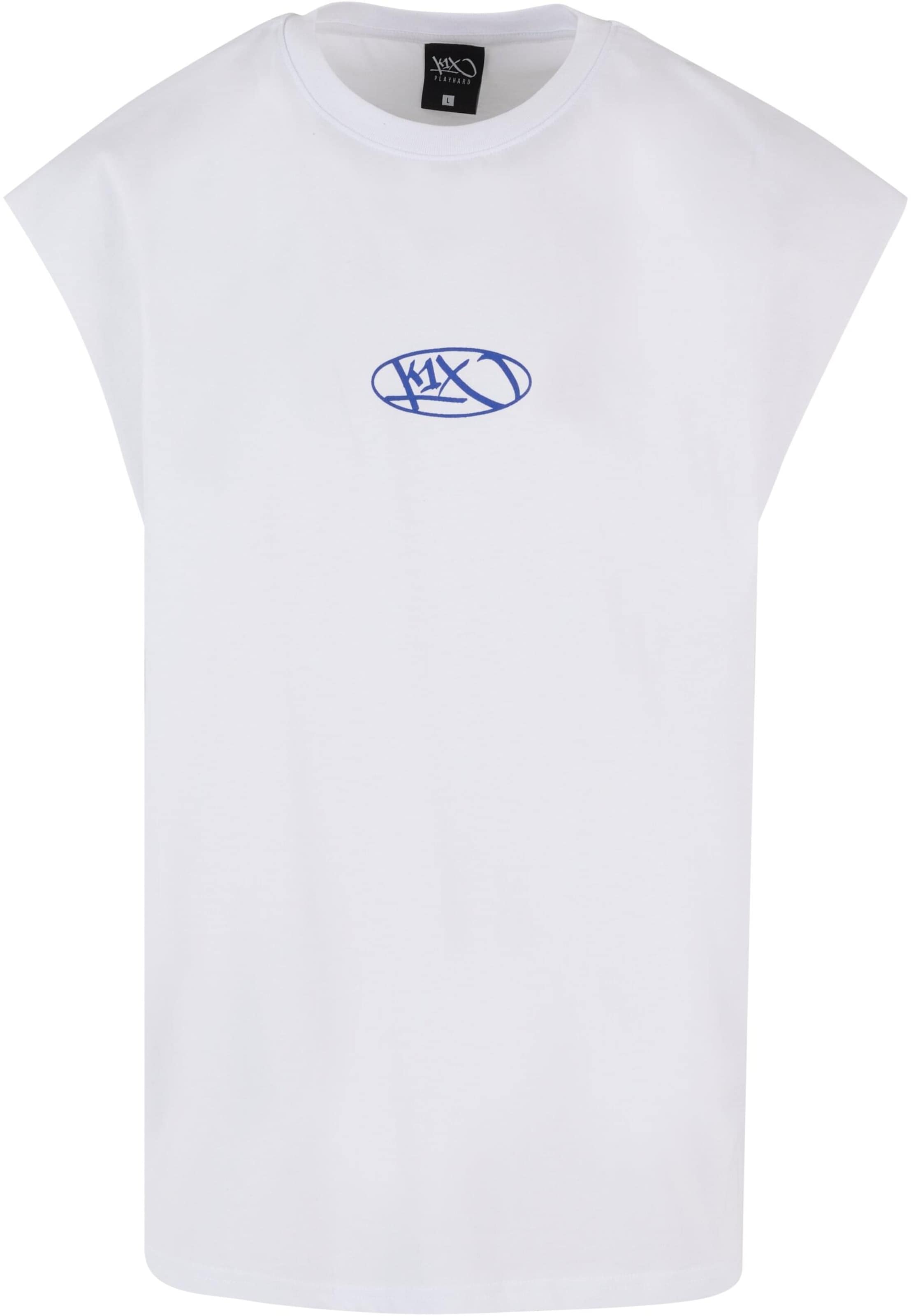 T-Shirt K1X en blanc : devant