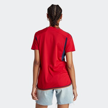 T-shirt fonctionnel 'Spain 22 Home' ADIDAS PERFORMANCE en rouge