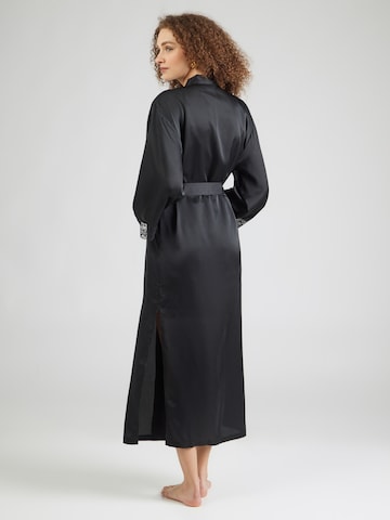 Robe de chambre 'DESIRE' ETAM en noir