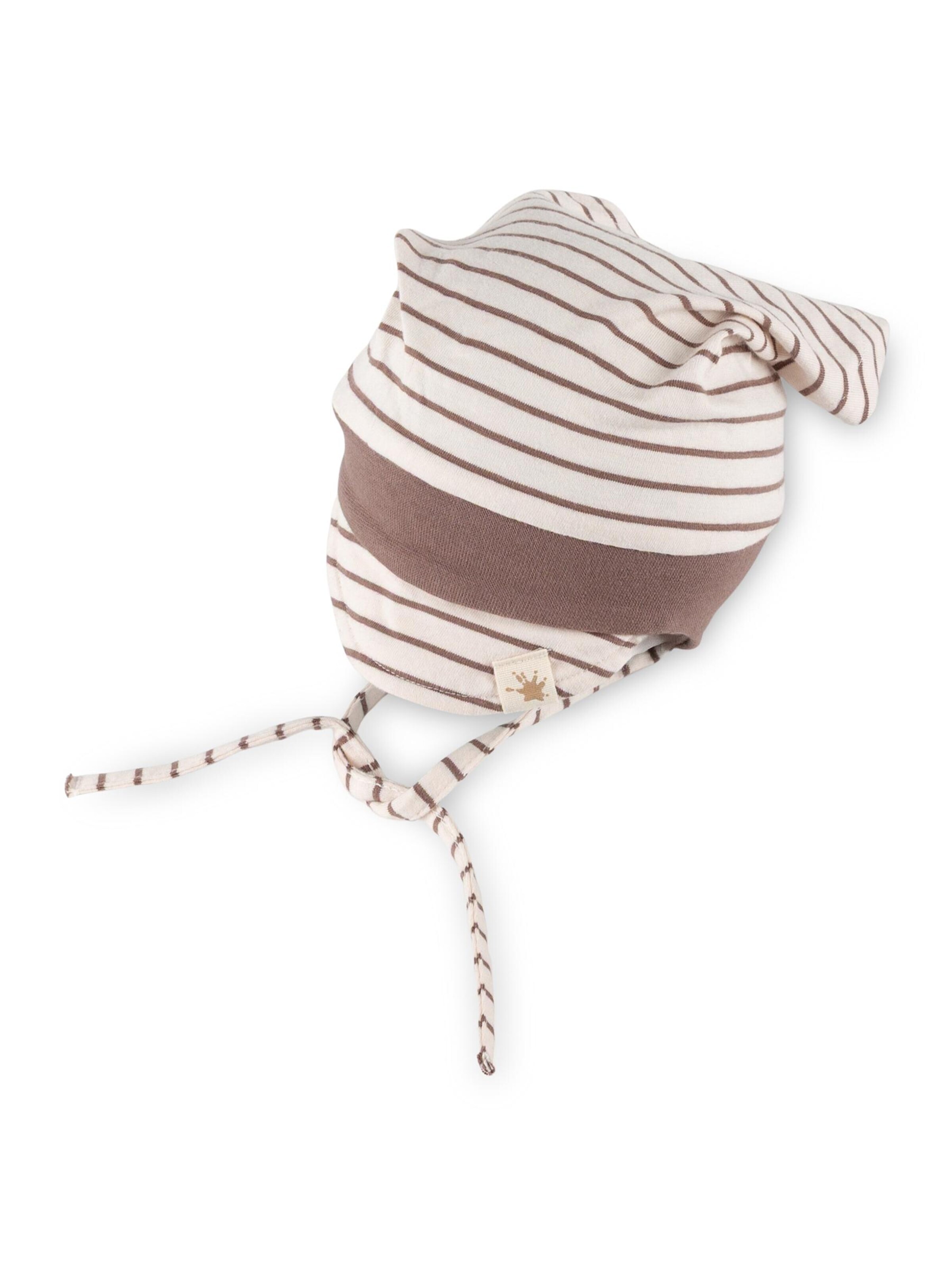 SIGIKID Beanie 'Kopftuchmütze Savanne' in Brown