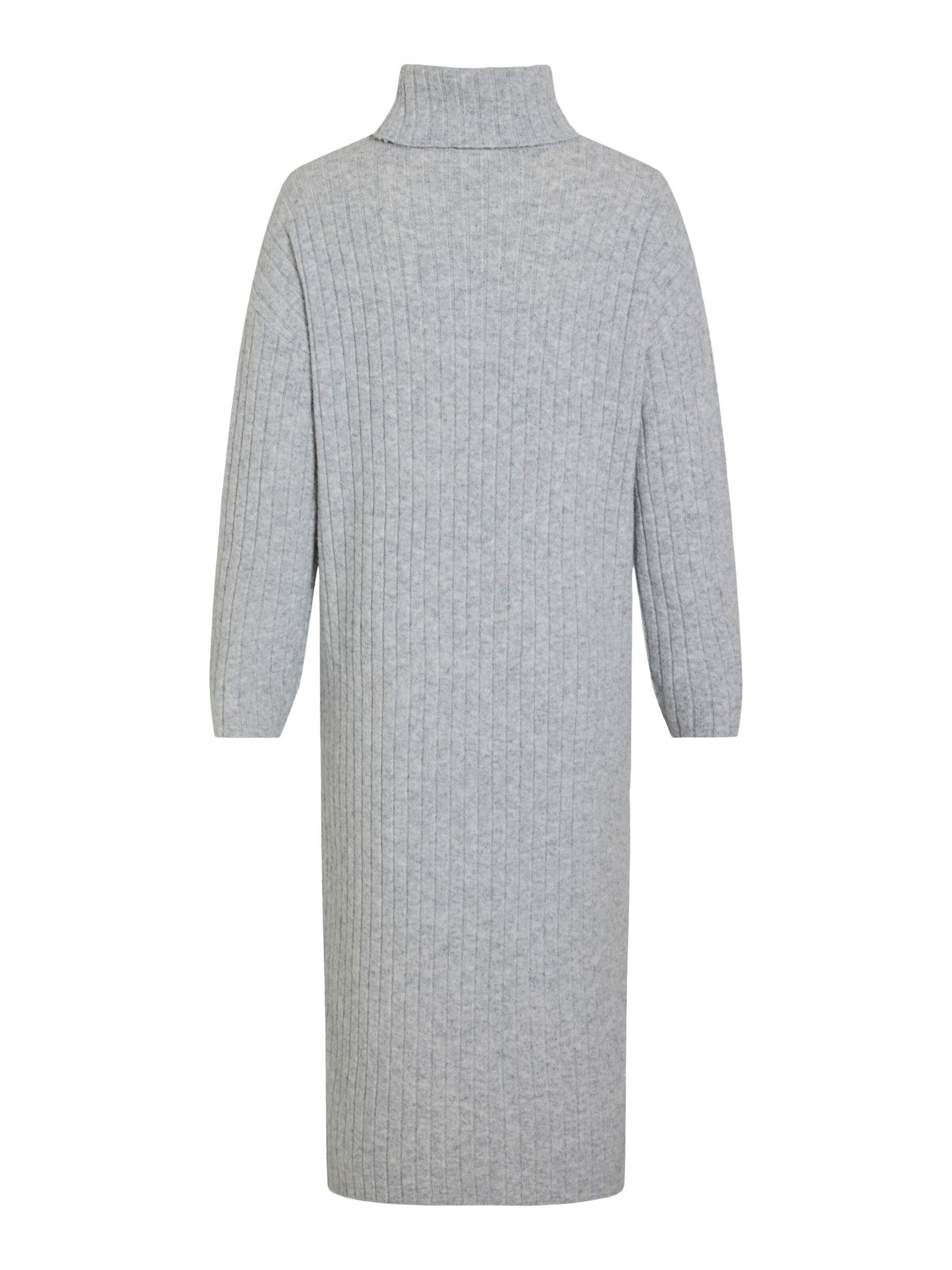 VILA Knit dress 'VILassia' in Grey