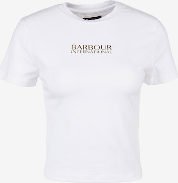 Barbour International Shirt 'Claremont' in White: front