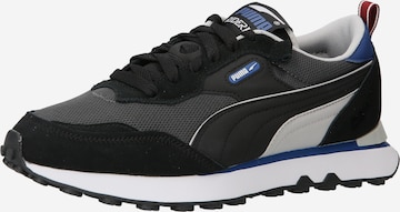 PUMA Platform trainers 'Rider' in Black: front