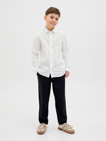Coupe regular Chemise 'JJEBreeze' Jack & Jones Junior en blanc