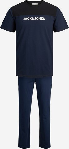 JACK & JONES Pyjama lang in Blauw: voorkant