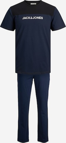 JACK & JONES Pyjama in Blau: predná strana