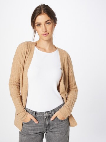 ICHI Cardigan 'Kamara' i beige: forside