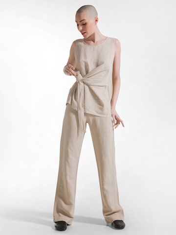 DEHA Wide leg Broek in Beige