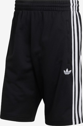 Pantalon 'Adicolor' ADIDAS ORIGINALS en noir : devant