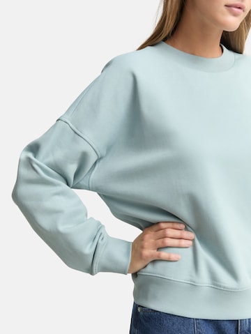 Sweat-shirt TOM TAILOR DENIM en bleu
