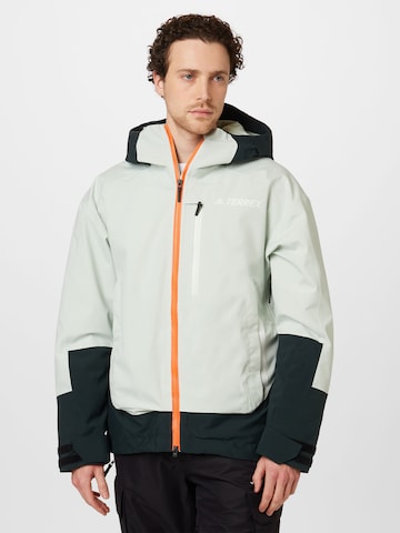 ADIDAS TERREX - Chaqueta deportiva 'My Shelter' en verde: frente