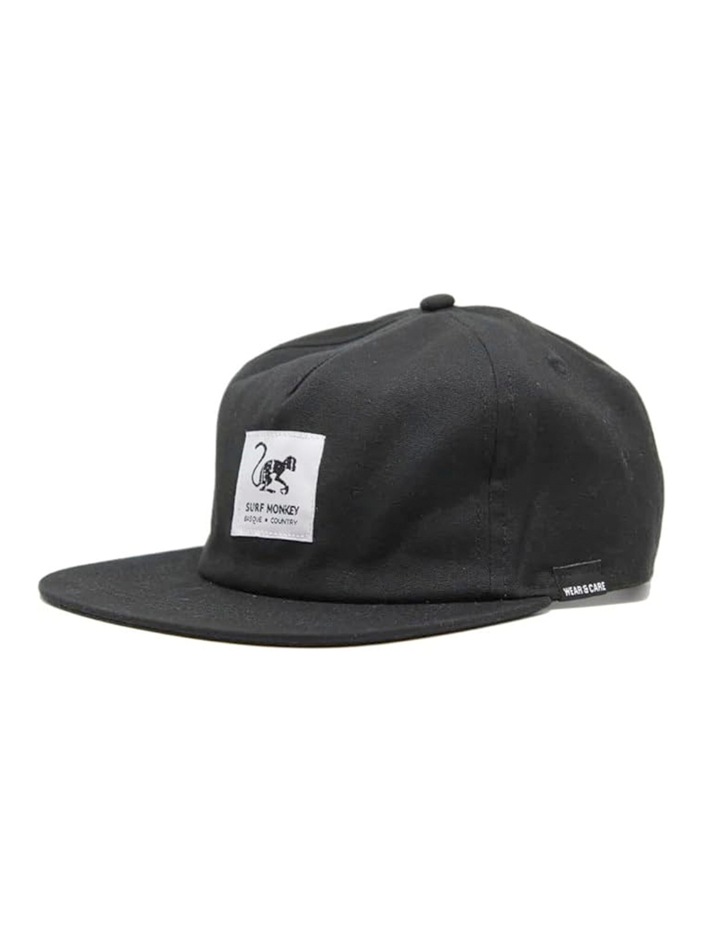 Surf Monkey Sports cap in Black: front