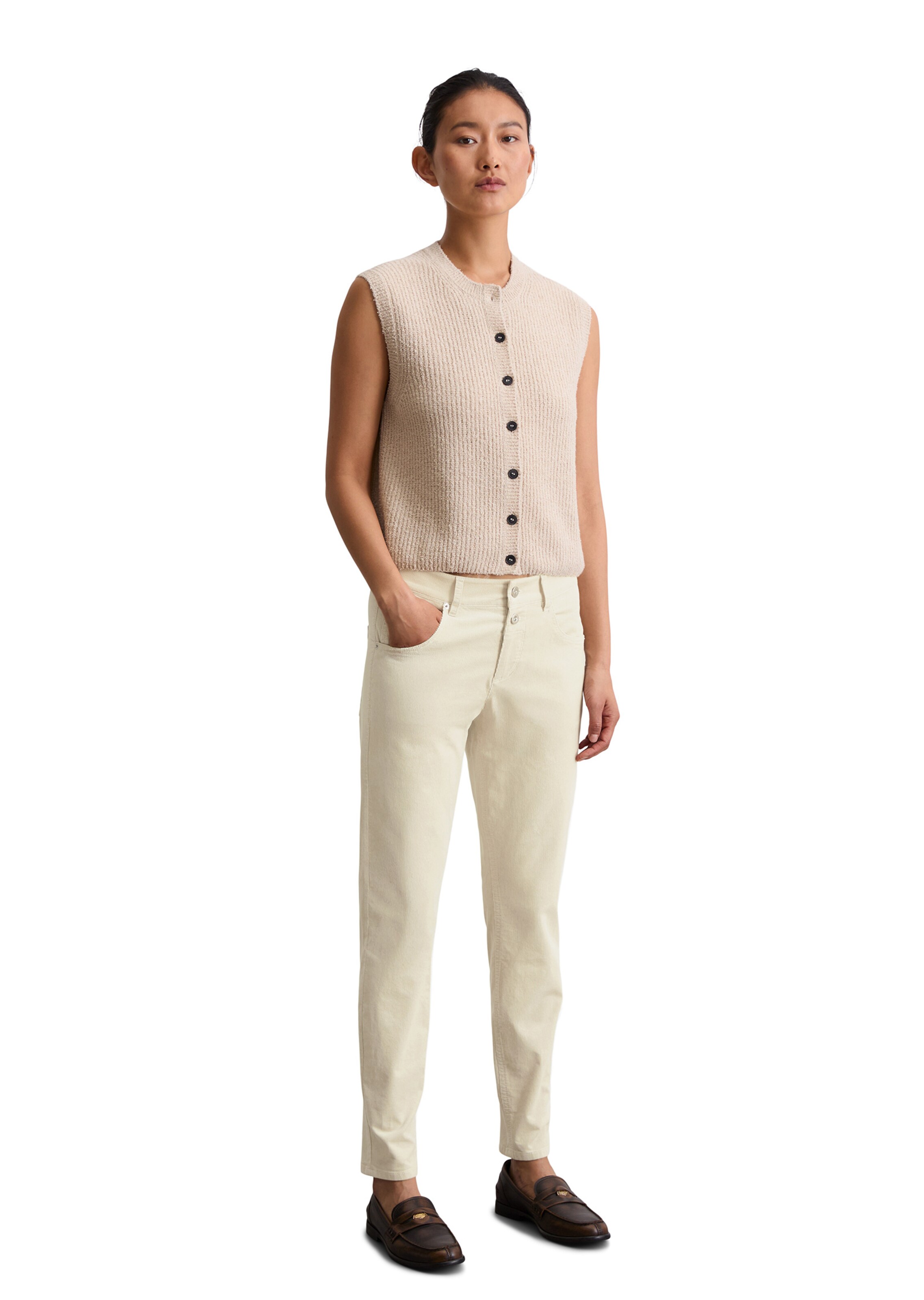 regular Pantaloni 'Theda' di Marc O'Polo in beige