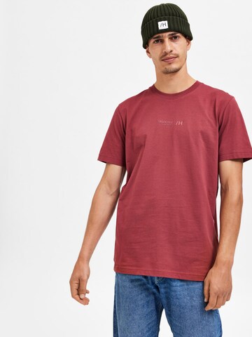 SELECTED HOMME - Camiseta 'BORIS' en rojo