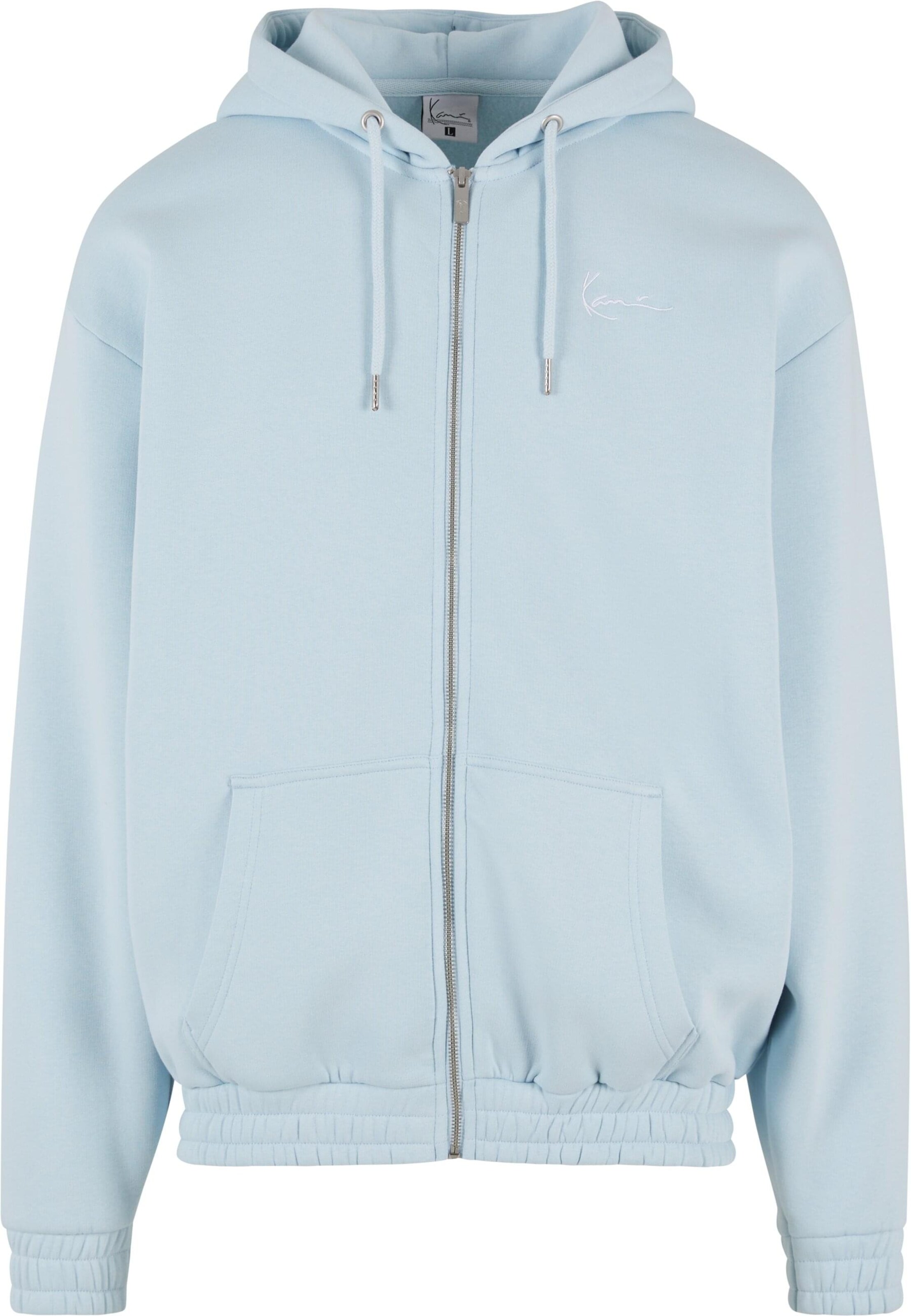 Giacca di felpa di Karl Kani in blu: frontale