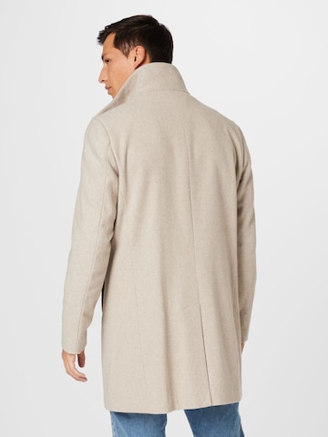 Matinique Regular fit Between-seasons coat 'Harvey' in Beige