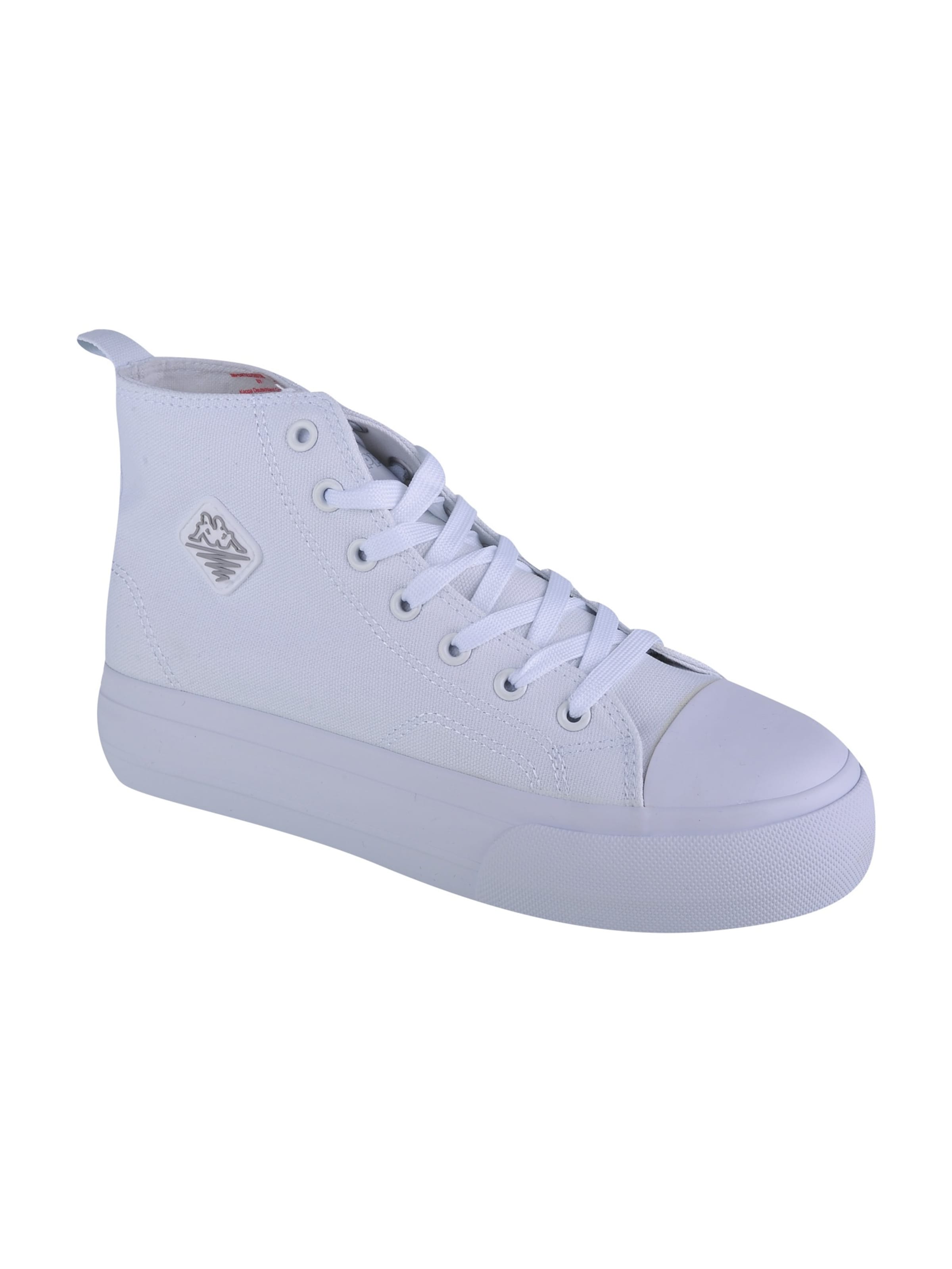 KAPPA Sneaker high 'Viska OC'‌‌‌‌‌ in Weiß: Vorderseite