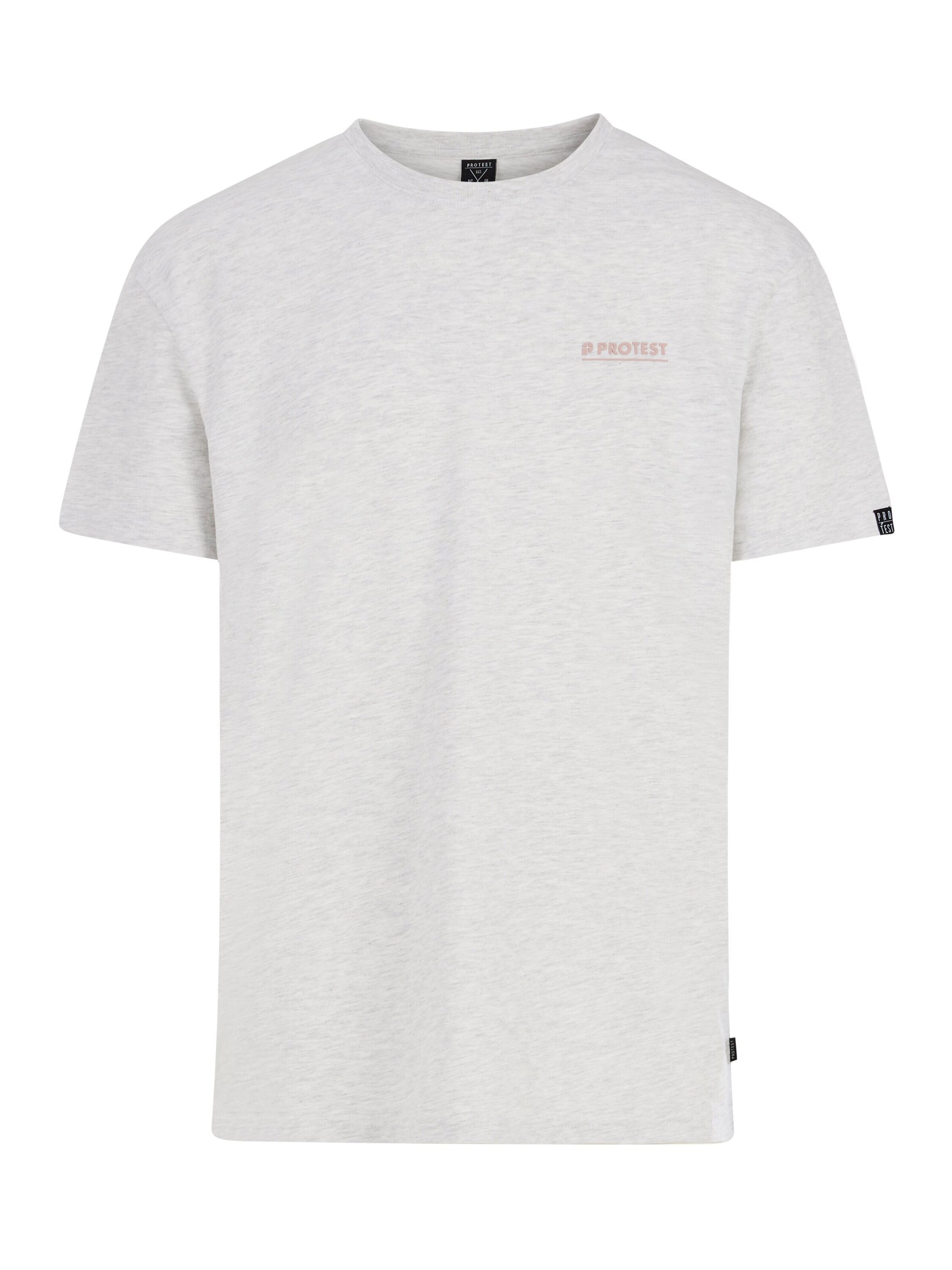 PROTEST Shirt 'PRTROCKO' in Grijs: voorkant